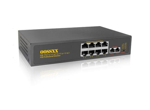 OOSSXX 8 Port Unmanaged PoE+ Switch