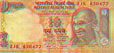 Rs ten plastic note