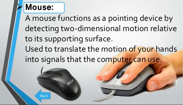 Advantages and Disadvantage of Mouse