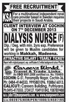 Free Recruitment For KSA