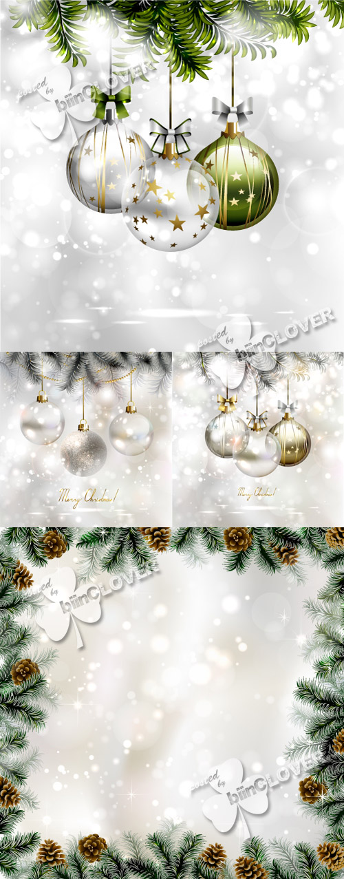 Silver Christmas 2012 background vector