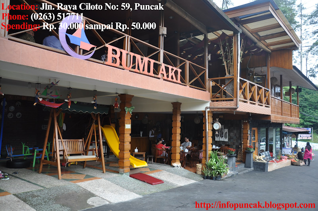 bumi aki resto puncak