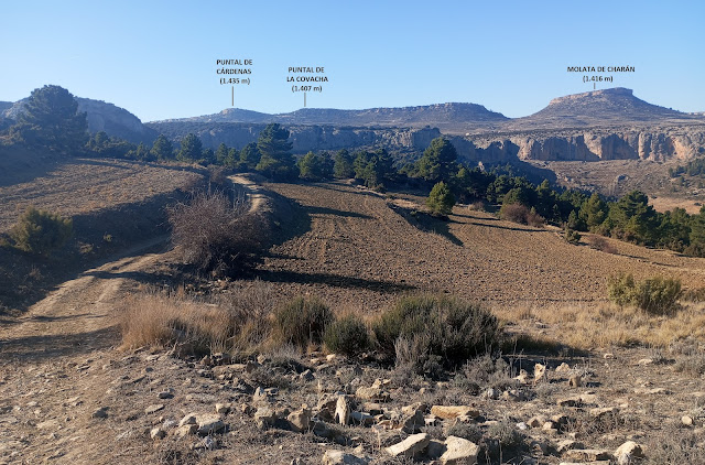 Río Alhárabe, Barranco de Hondares y pasos de El Poyato y El Toril