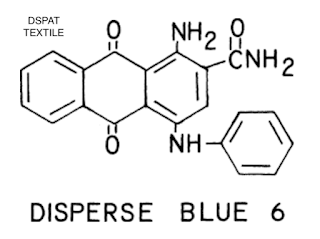 Disperse dye chemical structure