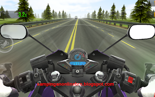 Game Android Traffic Rider Permainan Kebut Kebutan Gas Pol Jalanan cover