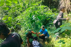    Babinsa Bersama LIMATA Desa Simpur Gelar Penghijauan di Dusun Mrica