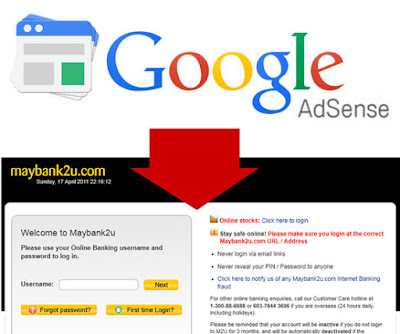 Cara Keluarkan Income Adsense Automatik ke Akaun Bank