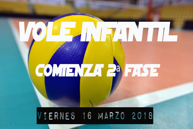 VOLEY INFANTIL: Inicio 2º Fase