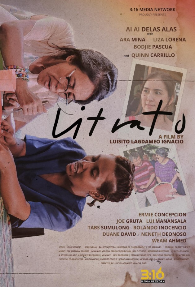 Litrato 2023 official movie poster starring Ai-Ai delas Alas, Quinn Carillo, Ara Mina, Liza Lorena, and Bodjie Pascua open in cinemas nationwide on July 26, 2023