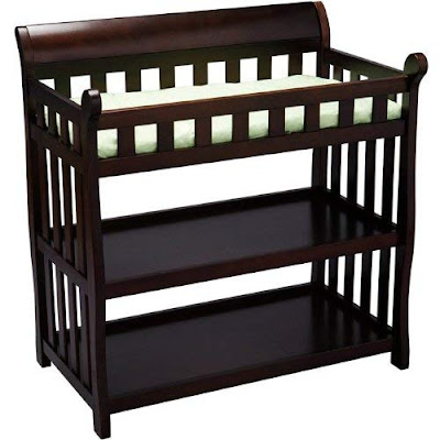 Eclipse Changing Table with Solid Wood