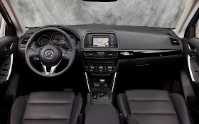 Interior view of 2014 Mazda CX-5 Skyactiv