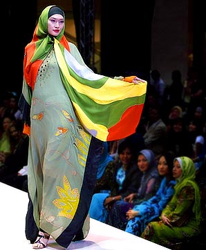 The Islamic  fashion designers from Indonesia and Malaysia  