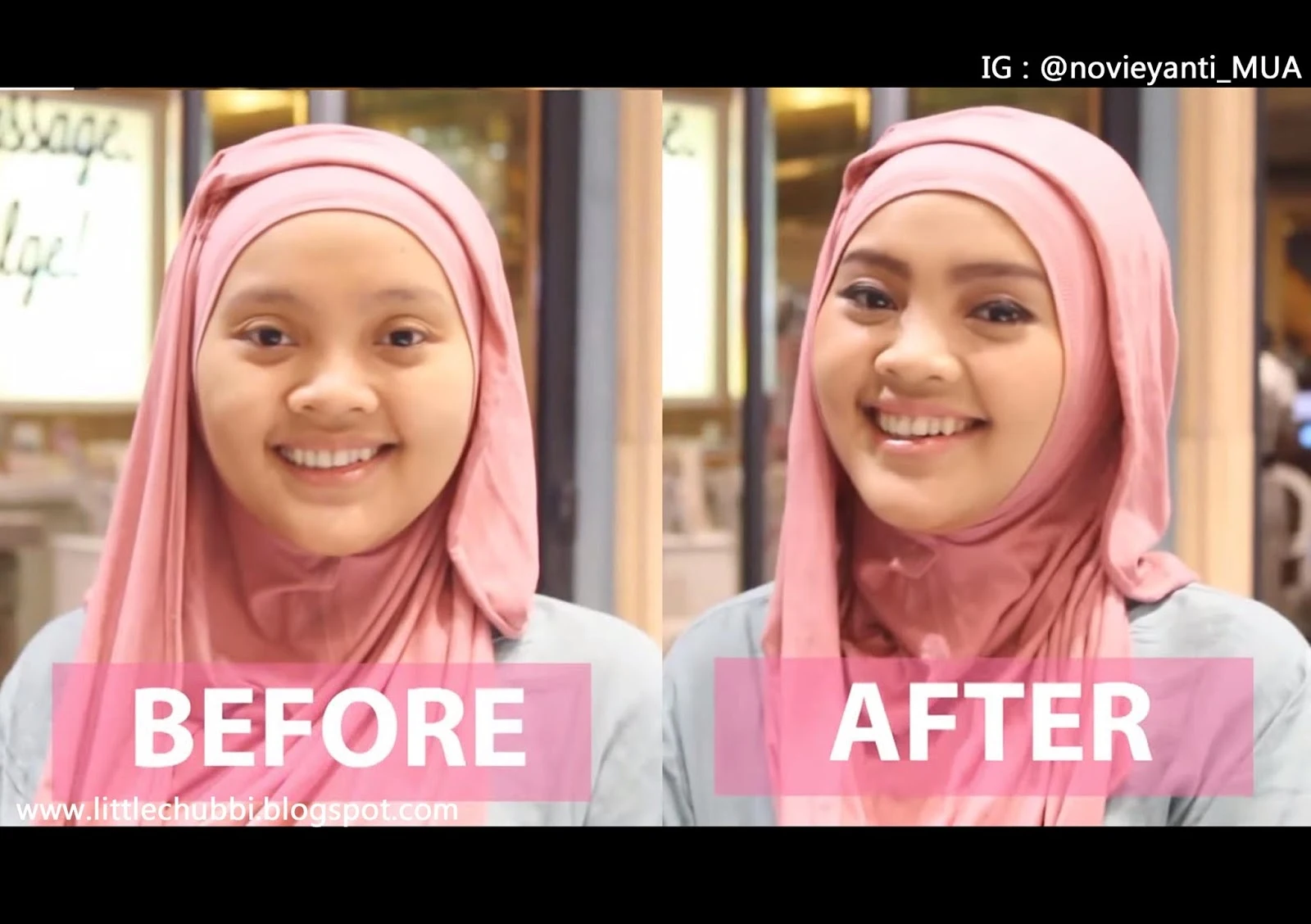 LittleChubbi Special Ramadhan Makeup Natural With CANMAKE