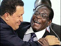 Chávez y Mugabe, reunión cumbre de dictadores