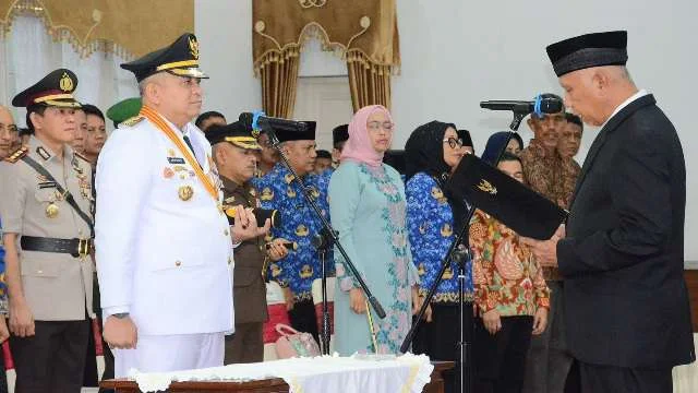 Andree Algamar Resmi Jadi Pj Wali Kota Padang