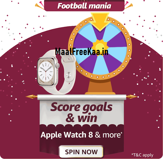 Spin Lucky Wheel Win Apple Smartwatch