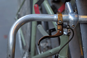Tim Macauley, the biketorialist, single speed, bicycle, bike, conversion, bespoke, custom, Melbourne, Australia, the light monkey collective, fixie, handlebar, brake lever