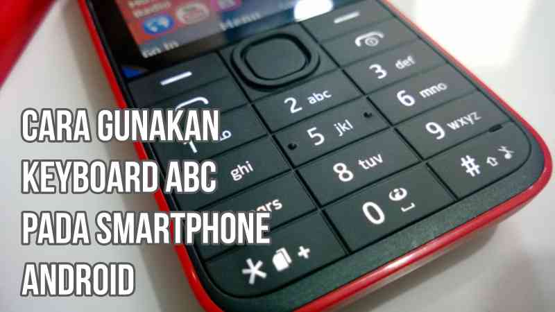 gambar pakai keyboard ABC di android