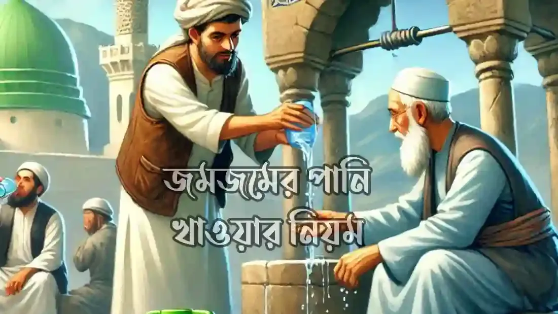 জমজমের-পানি-খাওয়ার-নিয়ম