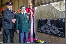  L-R Allan Pattinson, Dick Atkinson, Rt Revd Paul Butler