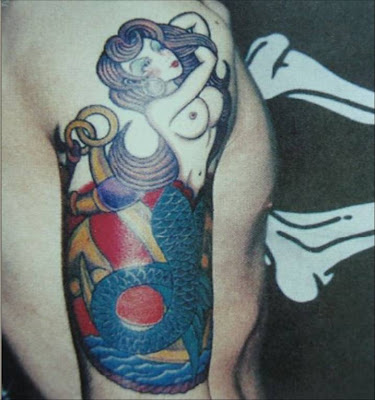 Mermaid tattoo