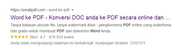 Cara Mengubah Word Ke Pdf Online