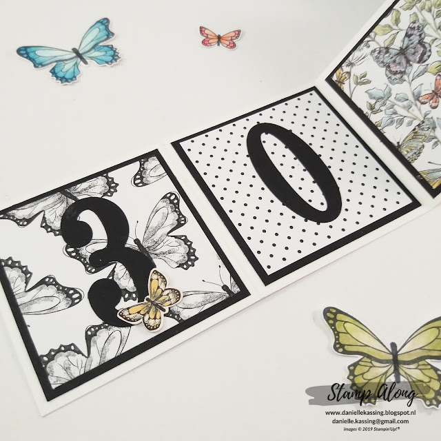 Stampin' Up! Botanical Butterfly dsp Sale-a-bration, 30 jaar samen