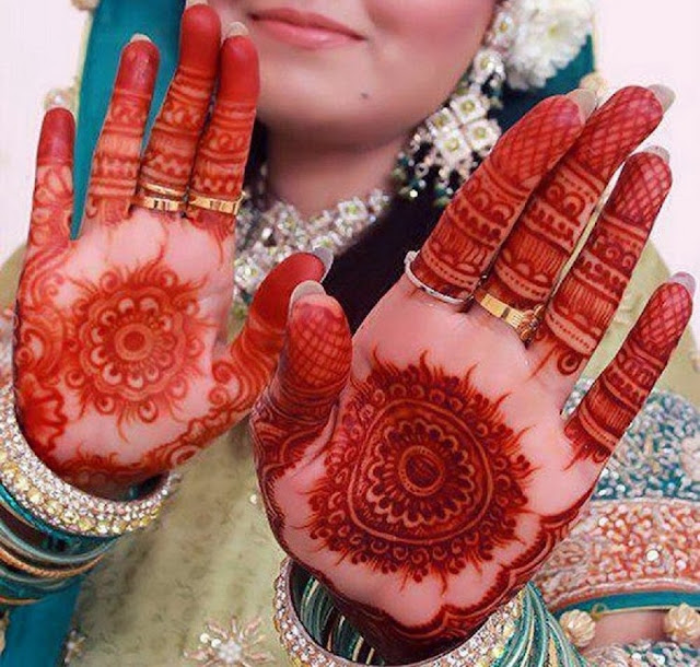 Latest Bridal Mehndi Designs 2013-2014 For Girls