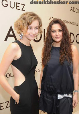 Preity Zinta at Adolfo Dominguez store launch