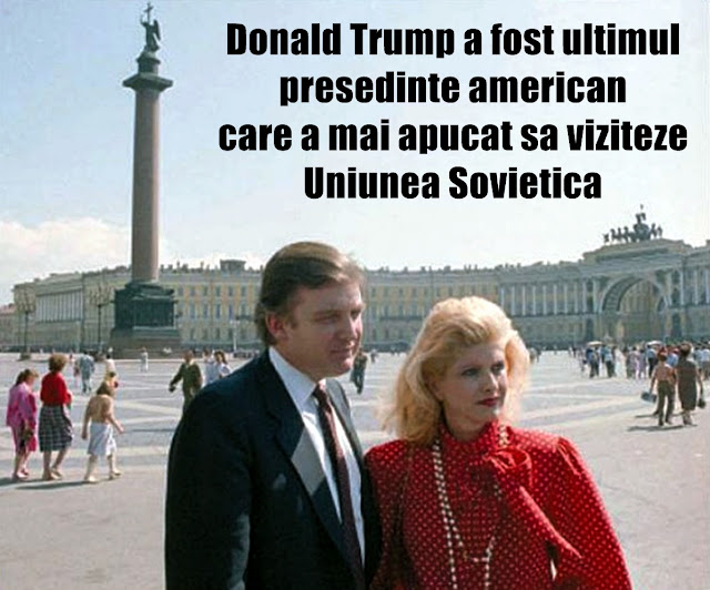 Donald Trump in vizita in URSS