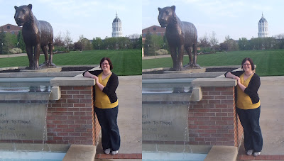 Amy and Truman at MU