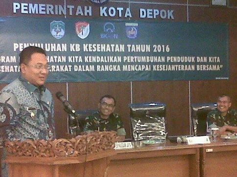 Kodim 0508/Depok Gelar Penyuluhan KB Kesehatan