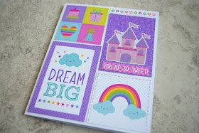 Card using Doodlebug Fairy Tale by Jess Crafts #doodlebug