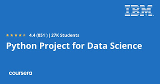 free Coursera Python project for Data Science