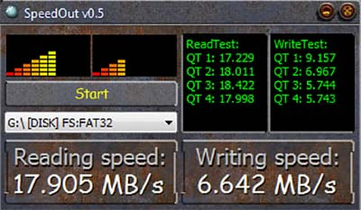 Tes Kecepatan Write dan Read Flashdisk