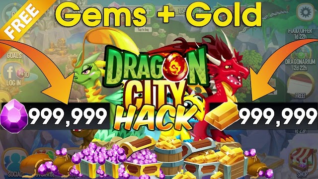 DRAGON CITY HACK (GEMS + GOLD) FREE