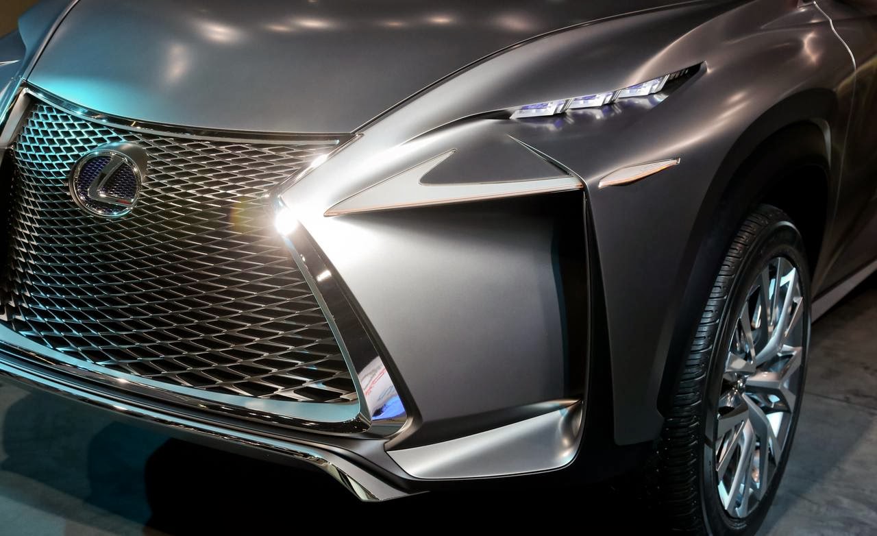 Lexus LF-NX Crossover concept for the Geneva Motor Show 2014