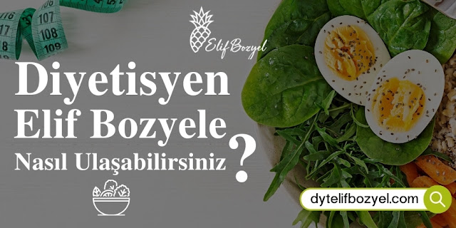 Online Diyet - Diyetisyen Elif Bozyel - İletişim - Göktürk Mahallesi