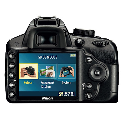 Nikon D3200 Digital SLR Camera with 18-55mm VR Lens Kit - Black (24.2MP) 3 inch LCD 