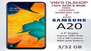  Samsung kembali mengeluarkan seri terbarunya yaitu A Samsung A20