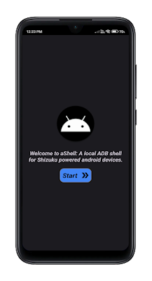 Run ADB Commands on Android - ashell App Download