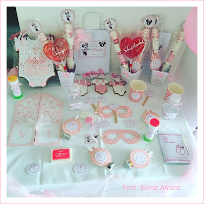kit cumpleaños minnie mouse en rosa