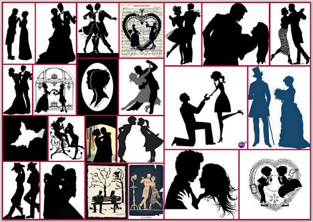 Love Couple Silhouettes