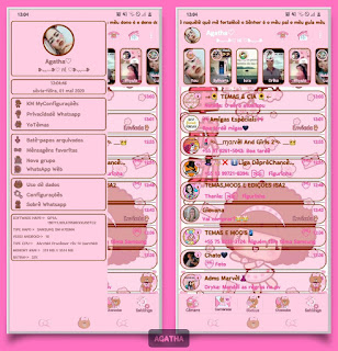 Anime Girl Theme For YOWhatsApp & KM WhatsApp By Agatha