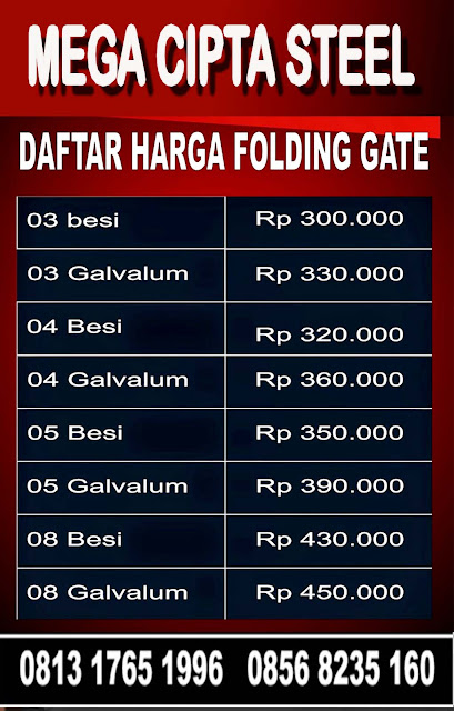 Gambar Folding Gate Jakarta Bekasi