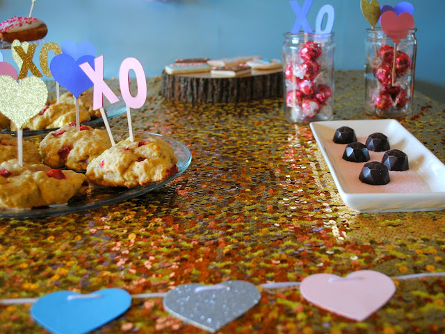 Galentine's Day brunch table by Fizzy Party