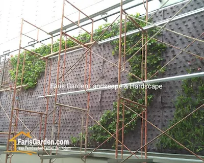 Jasa Vertical Garden Jombang - Tukang Taman Vertical Sintetis dan Vertical Asli di Jombang
