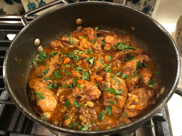 Poulet Chasseur -- French “Hunter-Style” Chicken