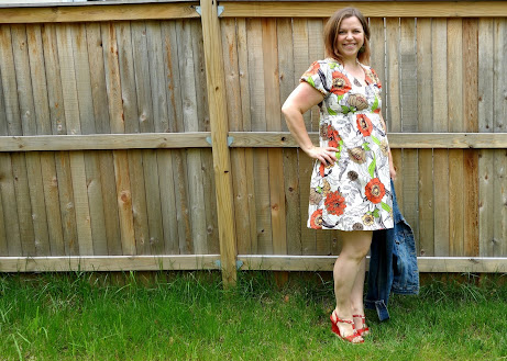 Made with Moxie: Washi dress pattern with peasant sleeves. 
