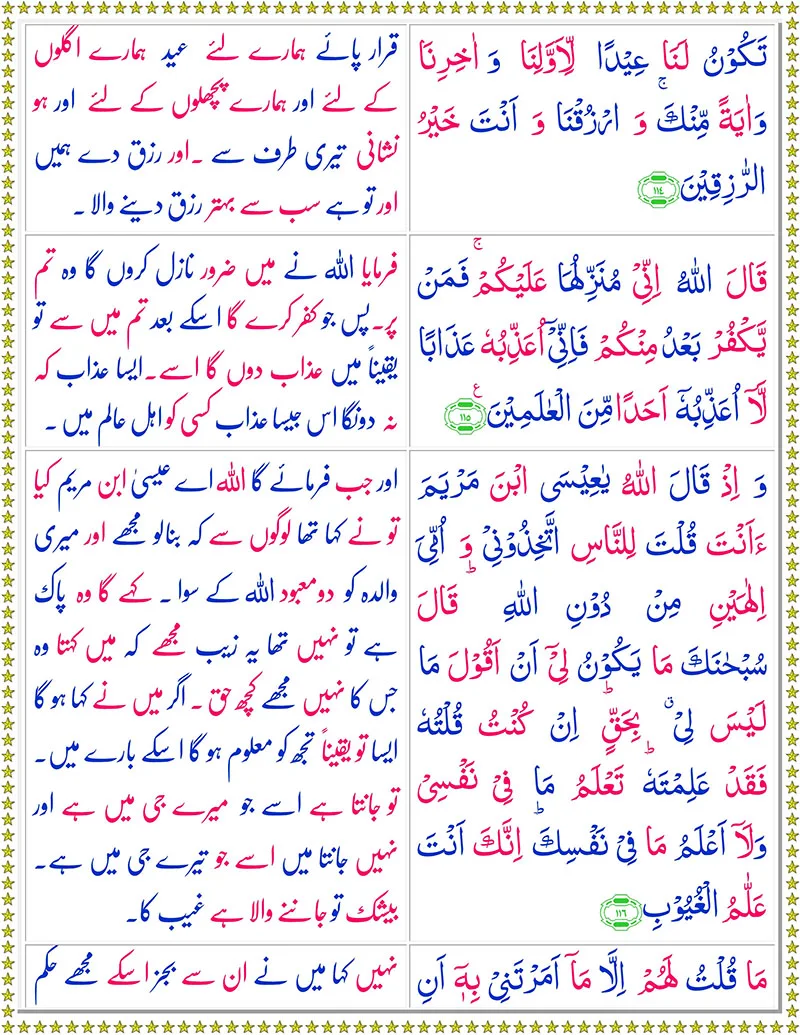 Surah Al-Maidahwith Urdu Translation,Quran,Quran with Urdu Translation,Surah Al-Maidah with Urdu Translation,